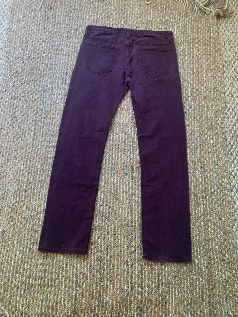Vans Men's Straight Jeans - Deep Plum